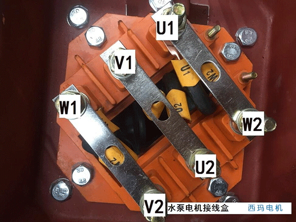 三相異步電機的出線盒里有那些標志？它們代表什么意義——西安泰富西瑪電機（西安西瑪電機集團股份有限公司）官方網(wǎng)站